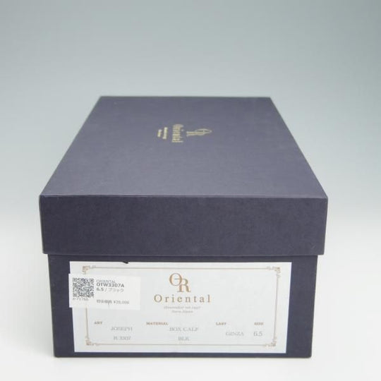 極美品★Oriental/オリエンタル SIZE 6.5【定価￥42,900-★ダイナイトソール仕様/JOSEPH】World Footwear Gallery別注/カーフ/黒★f961