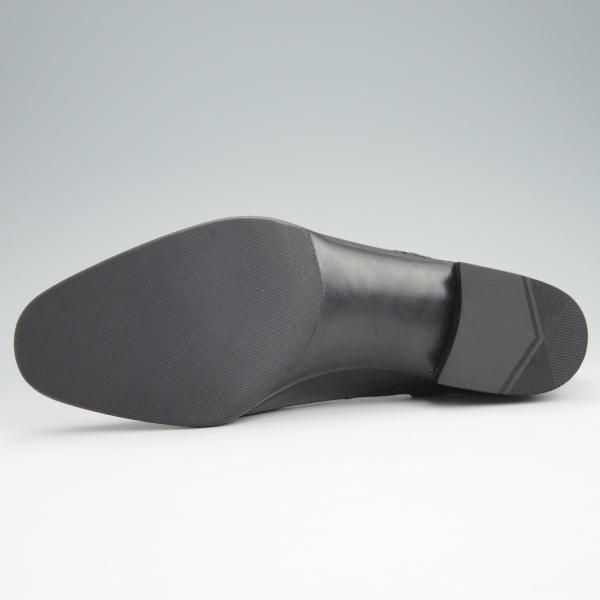 新品★(銀座)MARQUESS/マーキス UK6程度【オーダー合計価格￥380,600〜★ビスポーク品/シューツリー付き】セミブローグ/黒★f962