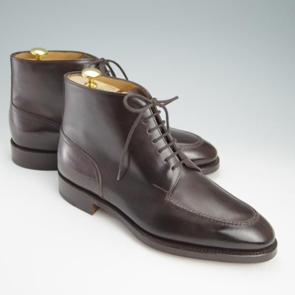 未使用★ジョンロブ 7.5E【モデル定価￥264,000-★シャンボード2のブーツ仕様/ミスティカーフ】CHAMBORD 2 BOOT/濃茶/JOHN LOBB★f963