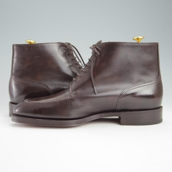 未使用★ジョンロブ 7.5E【モデル定価￥264,000-★シャンボード2のブーツ仕様/ミスティカーフ】CHAMBORD 2 BOOT/濃茶/JOHN LOBB★f963