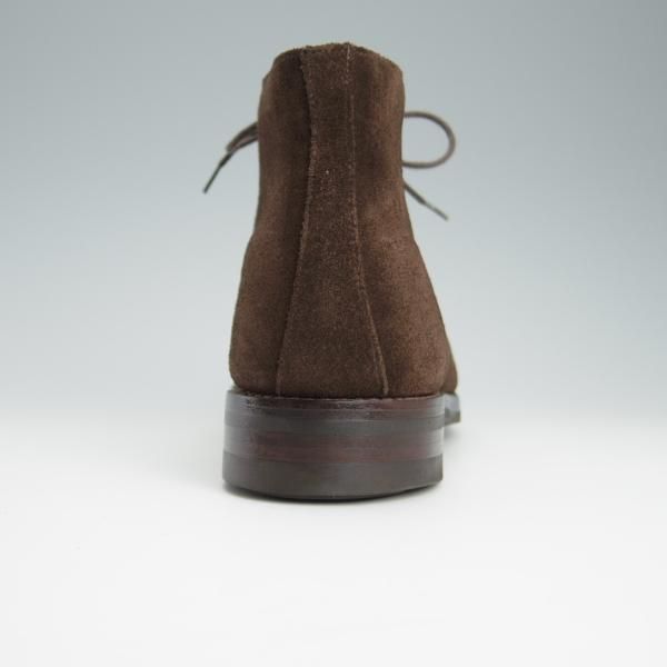 極上★クロケット&ジョーンズ 7.5E【定価￥77,000-★ダイナイトソール仕様/CHERTSEY】224ラスト/チャッカブーツ/茶/Crockett&Jones★f972