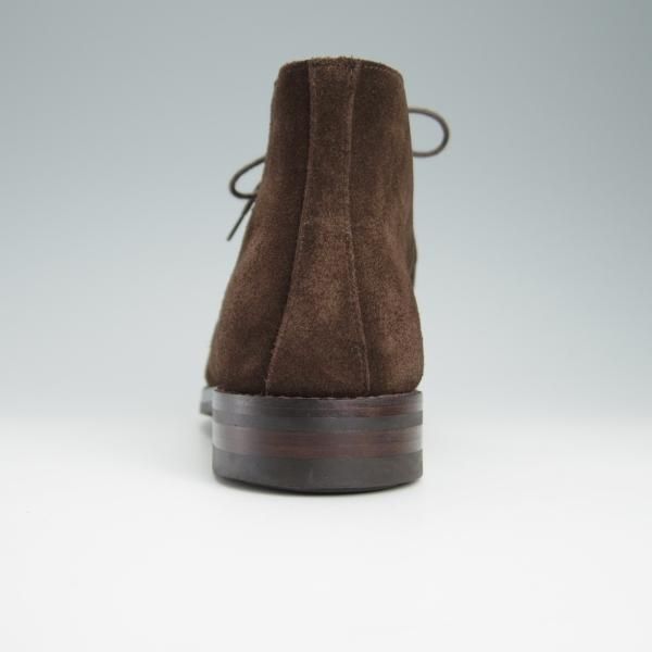 極上★クロケット&ジョーンズ 7.5E【定価￥77,000-★ダイナイトソール仕様/CHERTSEY】224ラスト/チャッカブーツ/茶/Crockett&Jones★f972