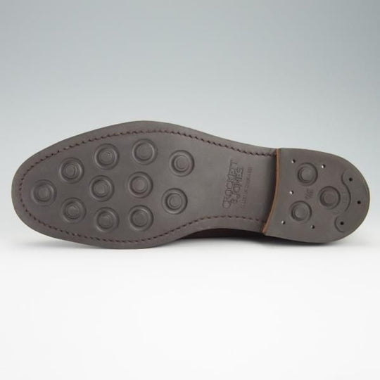 極上★クロケット&ジョーンズ 7.5E【定価￥77,000-★ダイナイトソール仕様/CHERTSEY】224ラスト/チャッカブーツ/茶/Crockett&Jones★f972