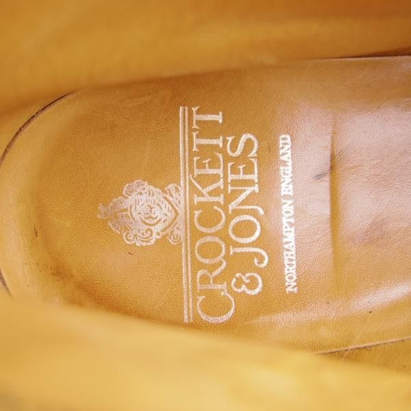 美品★クロケット&ジョーンズ 6E【定価￥99,000-★CONISTON/コニストン】325ラスト/リッジウェイソール/ブーツ/濃茶/Crockett&Jones★f973