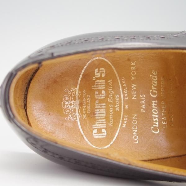 極上☆チャーチ 50F/UK5【旧チャーチ☆ブックバインダーカーフ