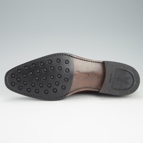 未使用★(スペイン製)YANKO/ヤンコ SIZE 6.5【グッドイヤーウェルテッド製法★ダブルモンク/14184】カーフ/茶/メンズ★f976