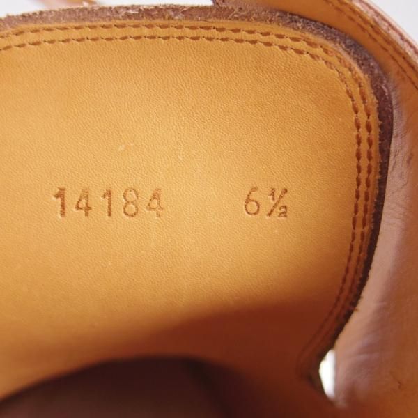 未使用★(スペイン製)YANKO/ヤンコ SIZE 6.5【グッドイヤーウェルテッド製法★ダブルモンク/14184】カーフ/茶/メンズ★f976