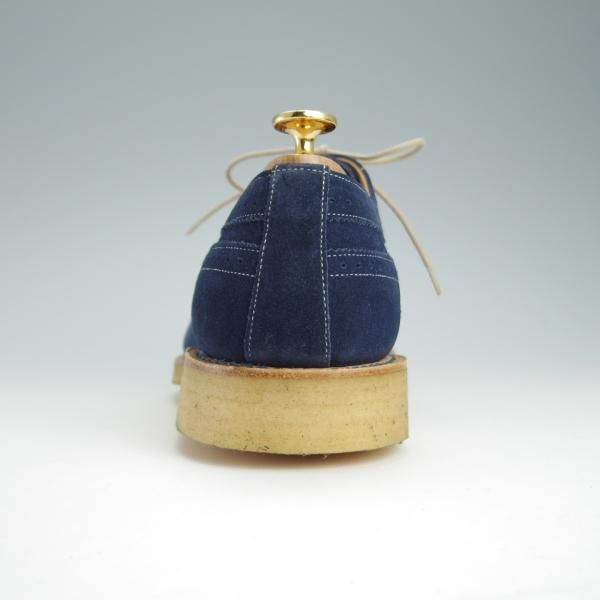 未使用★(英)チーニー 7F【貴重★(英)ポールスミス別注/ロングウイング】12113ラスト/スエード/紺/メンズ/Paul Smith/CHEANEY★f974