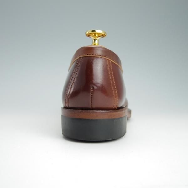 新品★Makers/メイカーズ SIZE 7【定価￥114,400-★#4/茶系コードバン仕様/ホーウィン社】CDVN-01/コインローファー/メンズ★f978