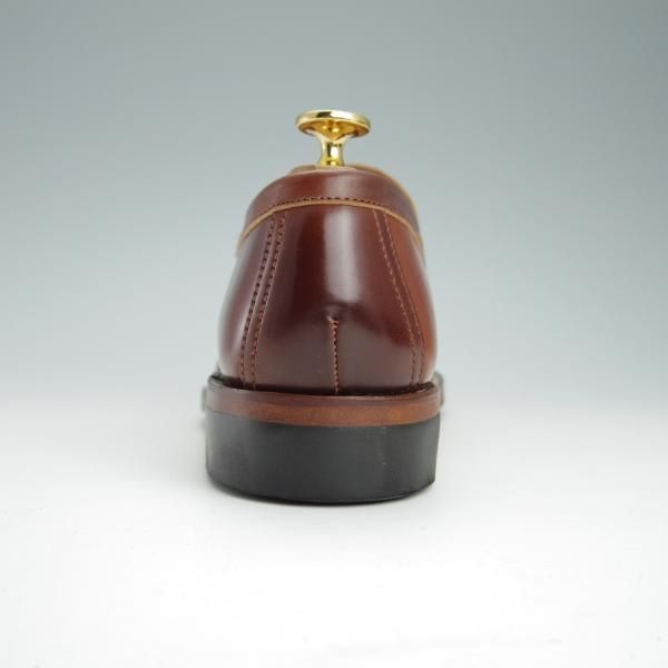 新品★Makers/メイカーズ SIZE 7【定価￥114,400-★#4/茶系コードバン仕様/ホーウィン社】CDVN-01/コインローファー/メンズ★f978