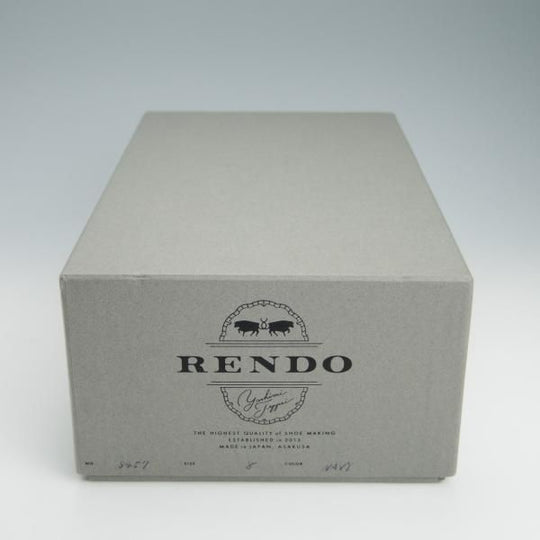 極上★(浅草)RENDO/レンド SIZE 8【オーダー価格7.5万円程度★(イルチア社)ラディカカーフ仕様/8457】845ラスト/フルブローグ/紺★f979