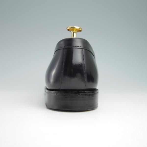 美品★(英)チーニー 8.5F【定価￥78,100-★HUDSON/ハドソン/コインローファー】5203ラスト/カーフ/黒/メンズ/CHEANEY★f982