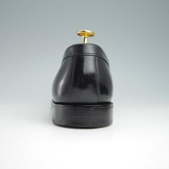 美品★(英)チーニー 8.5F【定価￥78,100-★HUDSON/ハドソン/コインローファー】5203ラスト/カーフ/黒/メンズ/CHEANEY★f982