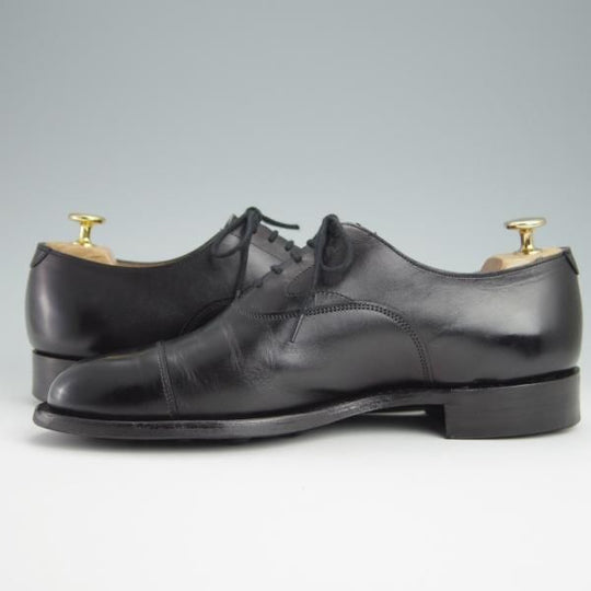 美品★(英)チーニー 6.5F【定価￥78,100-★ダイナイトソール仕様/ALFRED R】125ラスト/ストレートチップ/カーフ/黒/メンズ/CHEANEY★f983