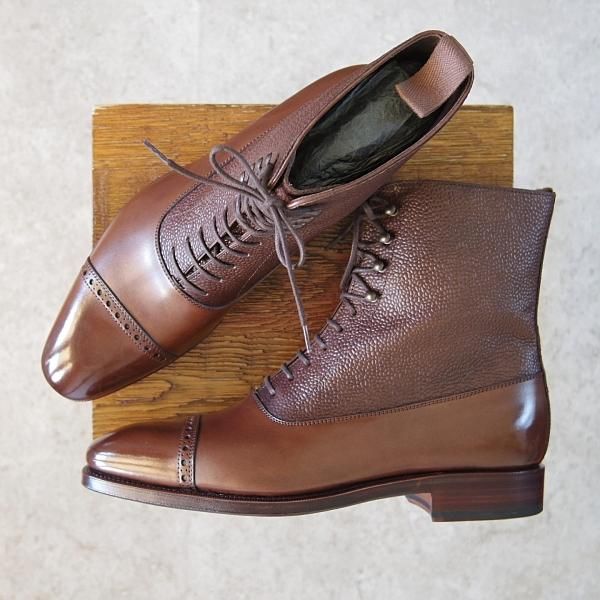 ☆美品☆カルミナ レースアップブーツ Carmina グッドイヤー