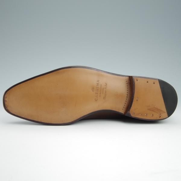 未使用★(スペイン製)CARMINA/カルミナ SIZE 6.5【モデル定価￥83,600-★コンビ仕様/レースアップブーツ】RAINラスト/MARRON/濃茶★f984