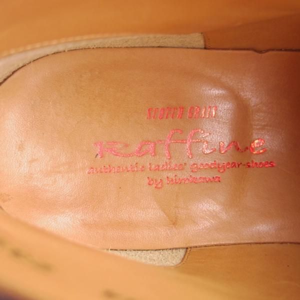 美品★スコッチグレイン・ラフィーネ(レディース) SIZE 23.5【定価￥44,000-★スパイダー/L-634】べガノカーフ/SCOTCH GRAIN Raffine★f985