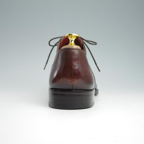 美品★(スペイン製)マグナーニ・セレクション SIZE 40【最上級ライン★ボロネーゼ製法/マグナムカーフ】濃茶/MAGNANNI SELECCION★f986