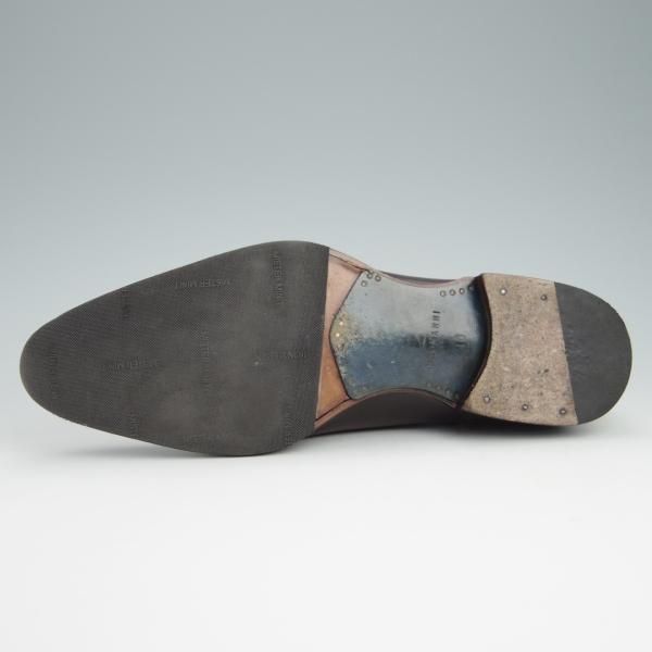 美品★(スペイン製)マグナーニ・セレクション SIZE 40【最上級ライン★ボロネーゼ製法/マグナムカーフ】濃茶/MAGNANNI SELECCION★f986