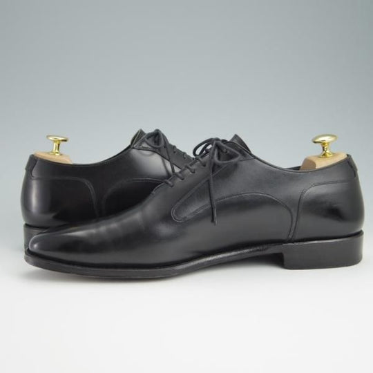 美品★シェットランドフォックス SIZE 8.5【定価￥48,400-★アバディーン/3057SF】プレーントゥ/カーフ/黒/メンズ/Shetlandfox★f987