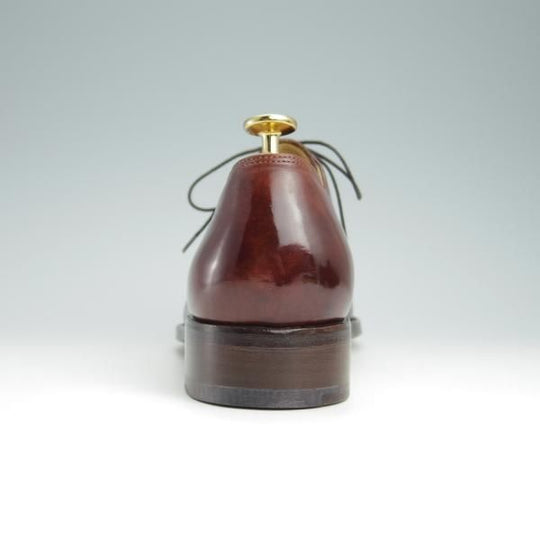 新品★(東欧)VASS/ヴァーシュ SIZE 40【貴重★Alt English/ストレートチップ】Fラスト/ミュージアムカーフ/赤茶/メンズ★f989