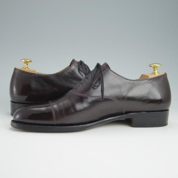 美品★(東欧)VASS/ヴァーシュ SIZE 41【貴重★Alt English/ストレートチップ】Fラスト/カーフ/赤茶/メンズ★f990