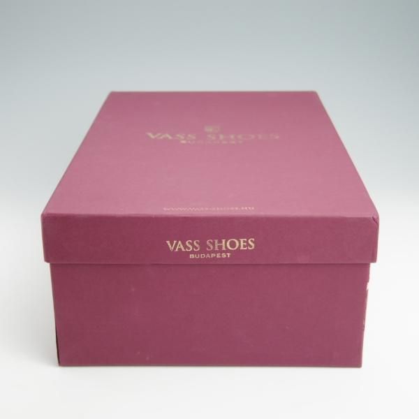 美品★(東欧)VASS/ヴァーシュ SIZE 41【貴重★Alt English/ストレートチップ】Fラスト/カーフ/赤茶/メンズ★f990