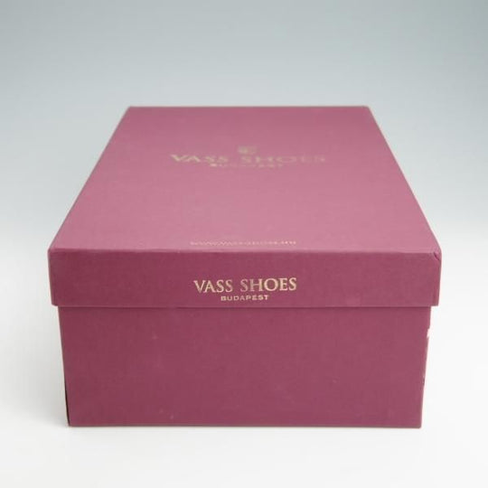 美品★(東欧)VASS/ヴァーシュ SIZE 41【貴重★Alt English/ストレートチップ】Fラスト/カーフ/赤茶/メンズ★f990