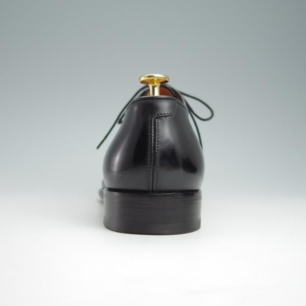 極美品★(伊)サントーニ SIZE 7.5【定価￥110,000-★ストレートチップ/16207】LEVANTEラスト/カーフ/黒/メンズ/Santoni★f991