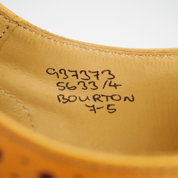 新品★トリッカーズ SIZE 7【定価￥90,200-★BOURTON/バートン/エイコンアンティーク】5633/カントリーシューズ/短靴/Tricker's★f992