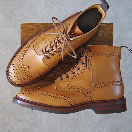 新品★トリッカーズ SIZE 8.5【定価￥88,000-★STOW/エイコンアンティーク/ダイナイトソール】5634/カントリーブーツ/Tricker's★f993