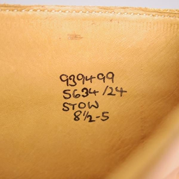 新品★トリッカーズ SIZE 8.5【定価￥88,000-★STOW/エイコンアンティーク/ダイナイトソール】5634/カントリーブーツ/Tricker's★f993