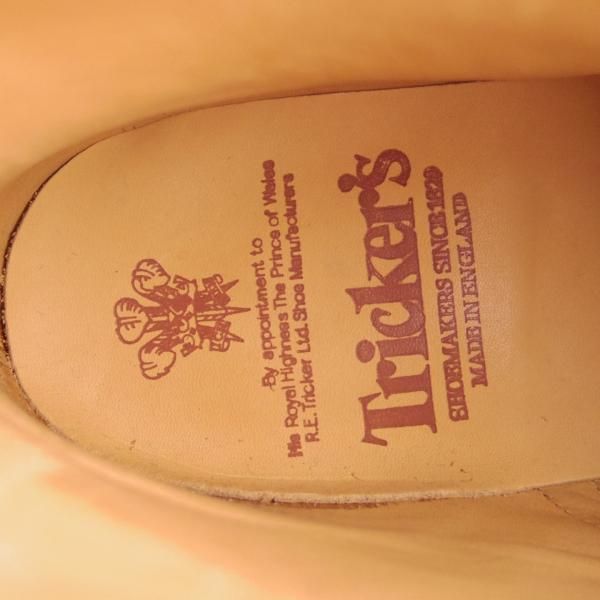 新品★トリッカーズ SIZE 8【定価￥88,000-★STOW/ストウ/5634】カントリーブーツ/ボックスカーフ/黒/メンズ/Tricker's★f994