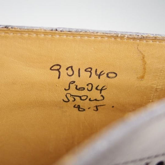 新品★トリッカーズ SIZE 8【定価￥88,000-★STOW/ストウ/5634】カントリーブーツ/ボックスカーフ/黒/メンズ/Tricker's★f994