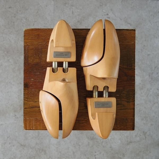 美品★J.M.ウェストン SIZE 8【定価￥15,400-★純正シューツリー/032M/ハントダービー】木製シューキーパー/Weston/ウエストン★f997