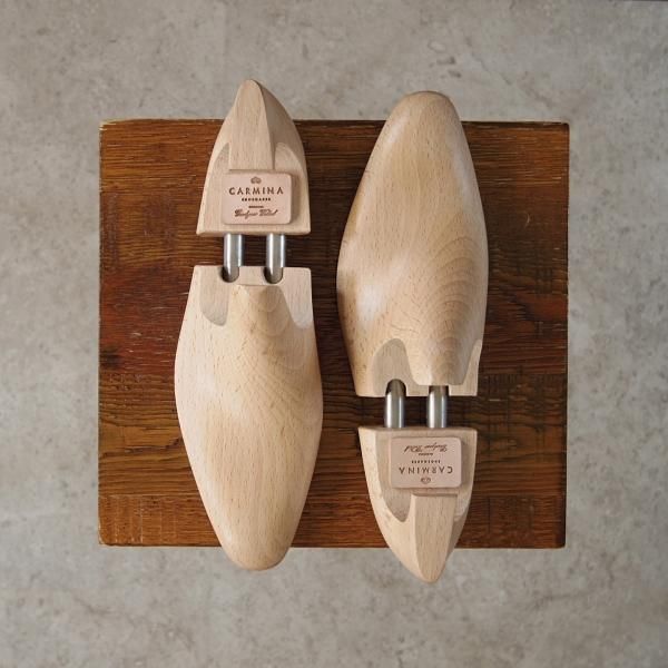 極美品★(スペイン)CARMINA/カルミナ SIZE 5【★純正シューツリー】木製シューキーパー/メンズ★f998