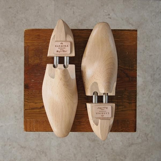 極美品★(スペイン)CARMINA/カルミナ SIZE 5【★純正シューツリー】木製シューキーパー/メンズ★f998