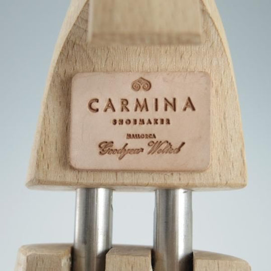 極美品★(スペイン)CARMINA/カルミナ SIZE 5【★純正シューツリー】木製シューキーパー/メンズ★f998