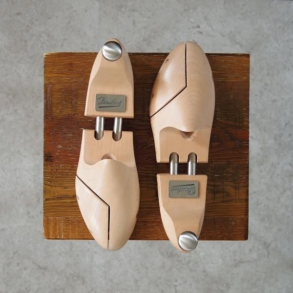 極美品★パラブーツ SIZE 6【定価￥13,750-★純正シューツリー】木製シューキーパー/メンズ/Paraboot★g001