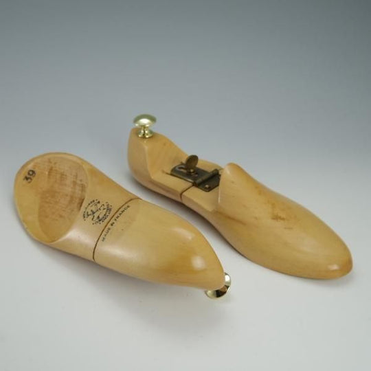 極上★(仏)ラ・コルドヌリ・アングレーズ SIZE 39【ヒンジ式シューツリー★木製シューキーパー】メンズ/LA CORDONNERIE ANGLAISE★g005