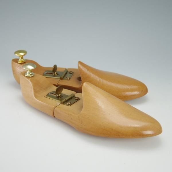 極上★(仏)ラ・コルドヌリ・アングレーズ同系 SIZE 38【パーフェクタ社製★ヒンジ式シューツリー】木製シューキーパー/PERFECTA★g007