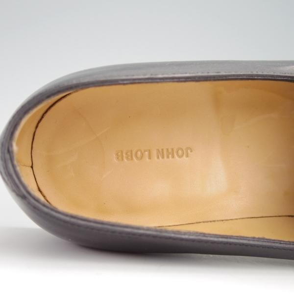 極上★ジョンロブ 6E【同系モデル定価￥242,000-★タッセルローファー/TRURO】トゥルーロ/4098ラスト/カーフ/黒/JOHN LOBB★g009