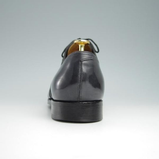 極上★ジョンロブ製 UK10【貴重★エルメス別注/HERMES/ミュージアムカーフ】HECTOR/H413ラスト/フルブローグ/灰〜黒系/JOHN LOBB★g010