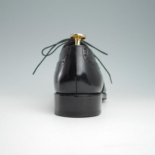 美品★シェットランドフォックス SIZE 7【キルト付き★ナイツブリッジ/3017SF】ギリーシューズ/カーフ/黒/メンズ/Shetlandfox★g011