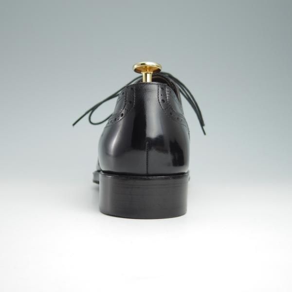 美品★シェットランドフォックス SIZE 7【キルト付き★ナイツブリッジ/3017SF】ギリーシューズ/カーフ/黒/メンズ/Shetlandfox★g011