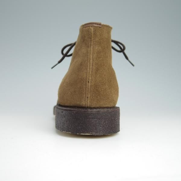 未使用★チャーチ 60G/UK6【貴重★ライダー同仕様/Jockey/81ラスト】3都市ロゴ/チャッカブーツ/スエード/SIGAR/茶/メンズ/Church's★g015