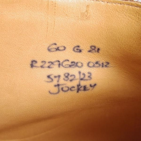 未使用★チャーチ 60G/UK6【貴重★ライダー同仕様/Jockey/81ラスト】3都市ロゴ/チャッカブーツ/スエード/SIGAR/茶/メンズ/Church's★g015