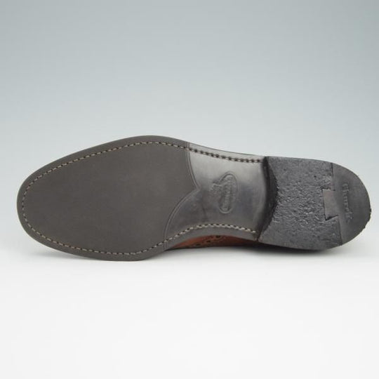 美品★チャーチ(レディース) SIZE 36【定価￥155,100-★バーウッド/BURWOOD WG】ポリッシュドバインダーカーフ/茶/Church's★g016