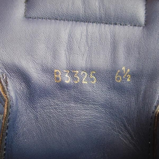 極上★(伊)ステファノ・ブランキーニ SIZE 6.5【貴重★TROFEOライン/レザースニーカー】カーフ/薄茶/メンズ/STEFANO BRANCHINI★g020