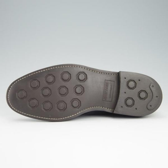 極上★ジョンロブ 6.5E【モデル定価￥243,100-★MORVAL/(水牛)バッファローレザー】0015ラスト/ダブルモンク/紺/メンズ/JOHN LOBB★g023